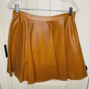 Gianni Bini leather miniskirt